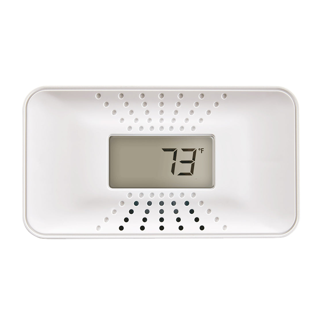 Carbon Monoxide Alarm With 10-Year Battery and Digital Temperature Display