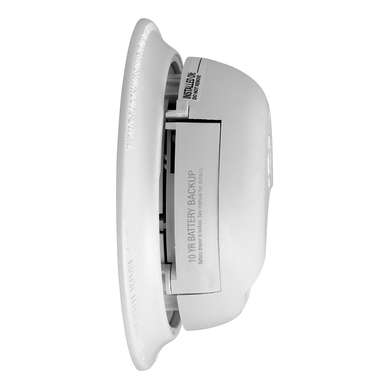 Interconnect Hardwire Smoke Alarm With 10-Year Battery Backup
