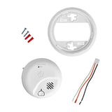 Interconnect Hardwire 2-in-1 Smoke & CO Alarm With 10-Year Battery Backup